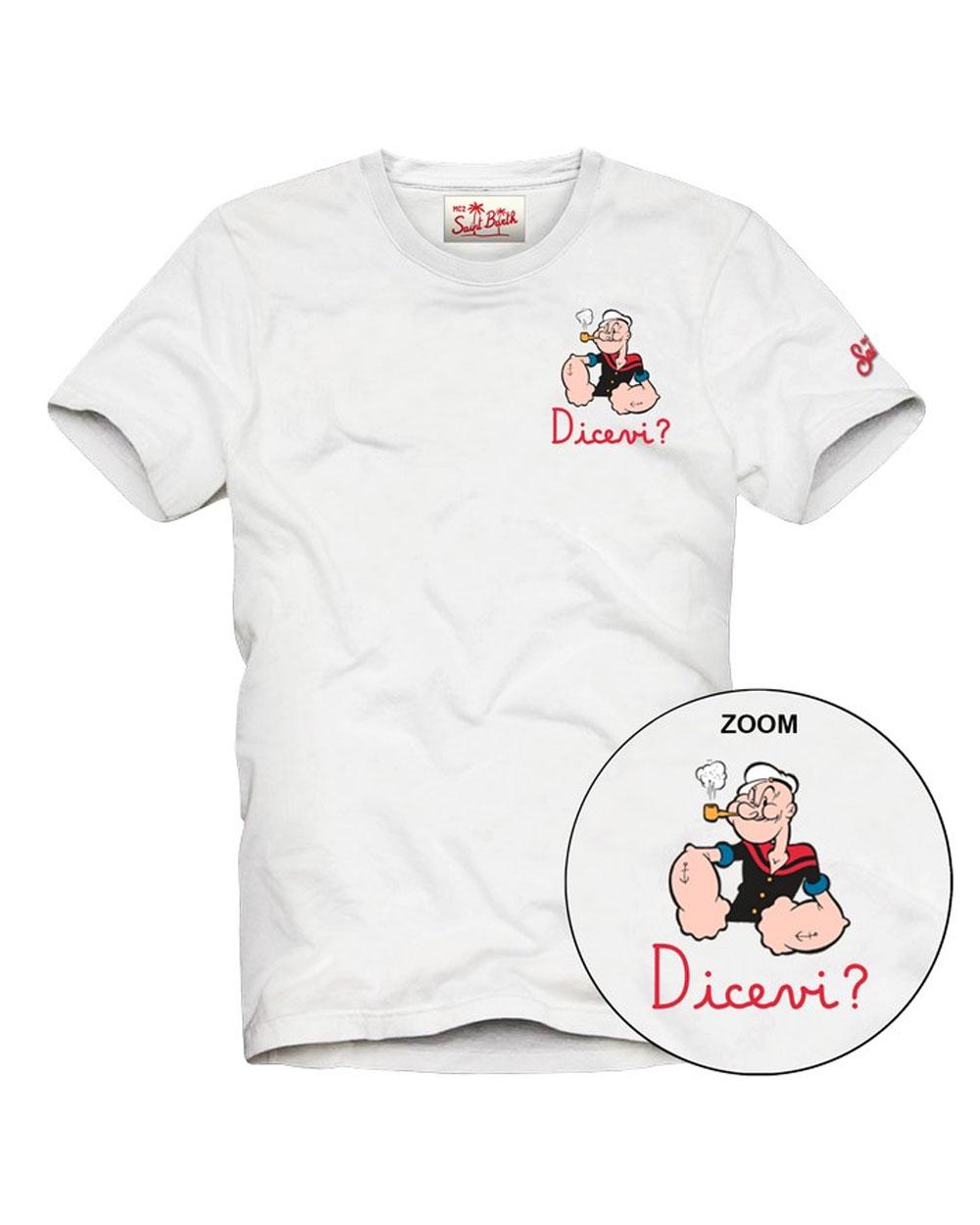 MC2 SAINT BARTH T-shirt Mc2 Saint Barth uomo Portofino Popeye dicevi POT000103598L 01N
