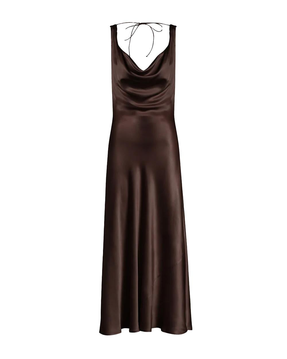 NINE MINUTES Abito NINE MINUTES donna THE AMELIA Cacao<BR/> THE AMELIA 5