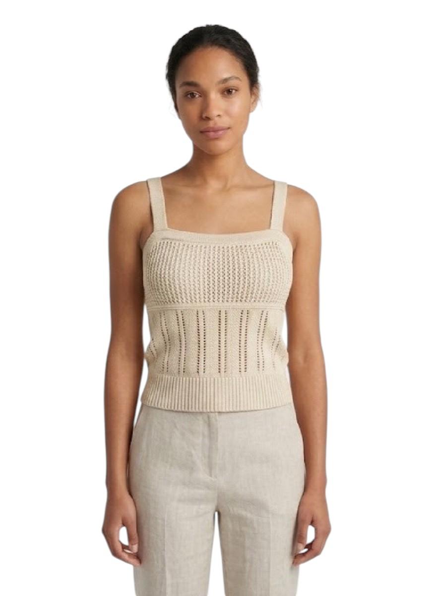 STUDIO Top Studio donna 2616361042600 001 Pesi in filo di cotone Corda<BR/> 2616361042600 001