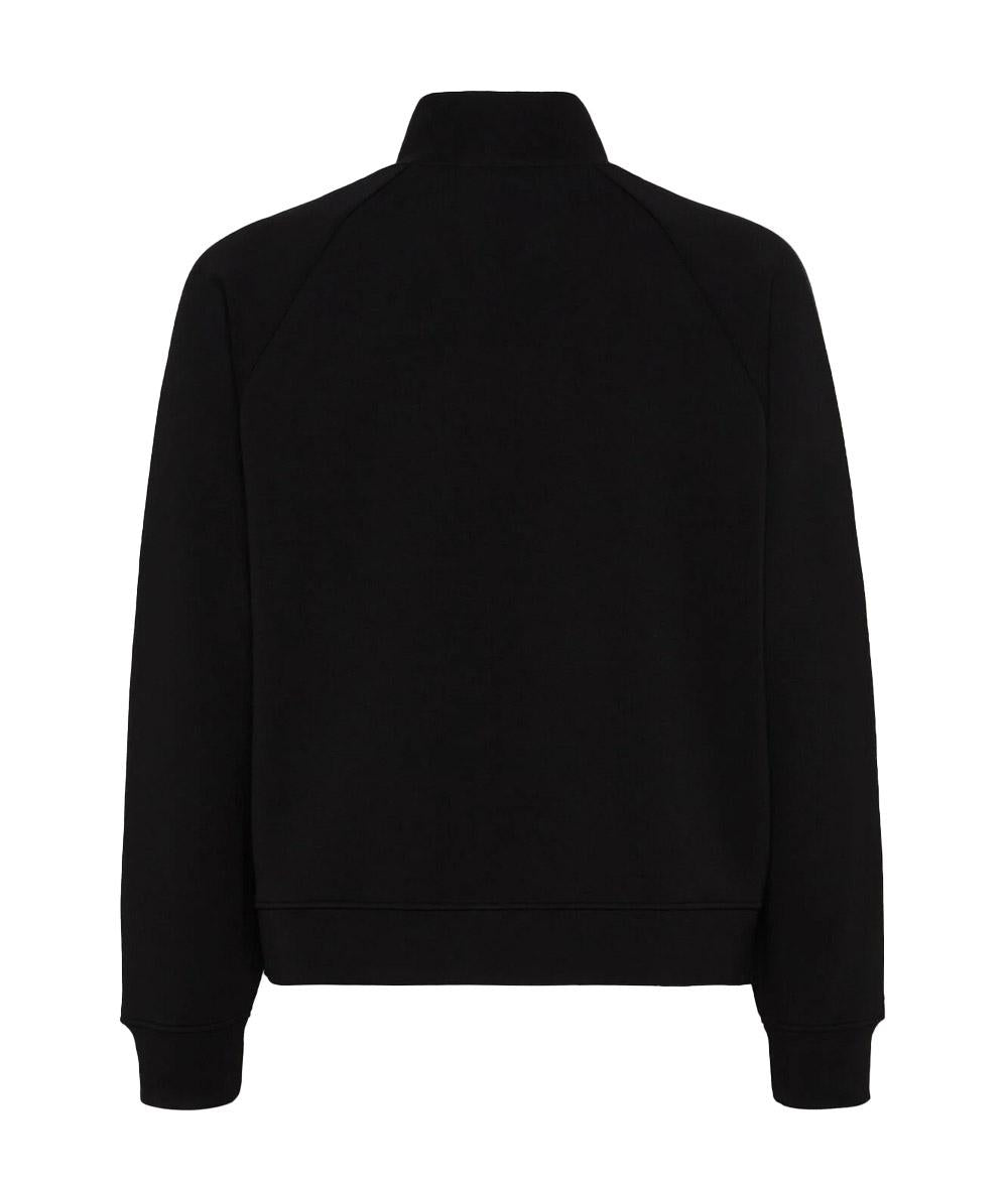 DSQUARED2 Felpa Dsquared2 uomo S74HG0178D20075900 Nera con bande logate S74HG0178D20075 900