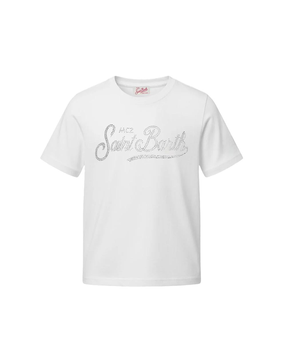MC2 SAINT BARTH T-shirt MC2 SAINT BARTH bambina ELLY00102296L Bianca ELLY00102296L 01