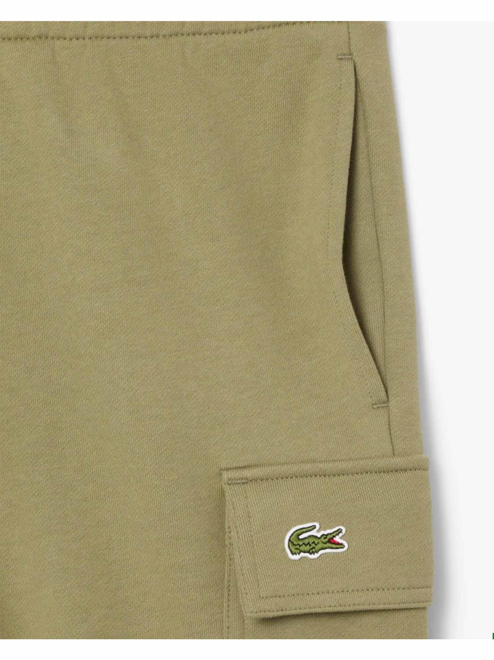 LACOSTE shorts lacoste uomo GH9743 00 cachi bmy block GH9743 BMY