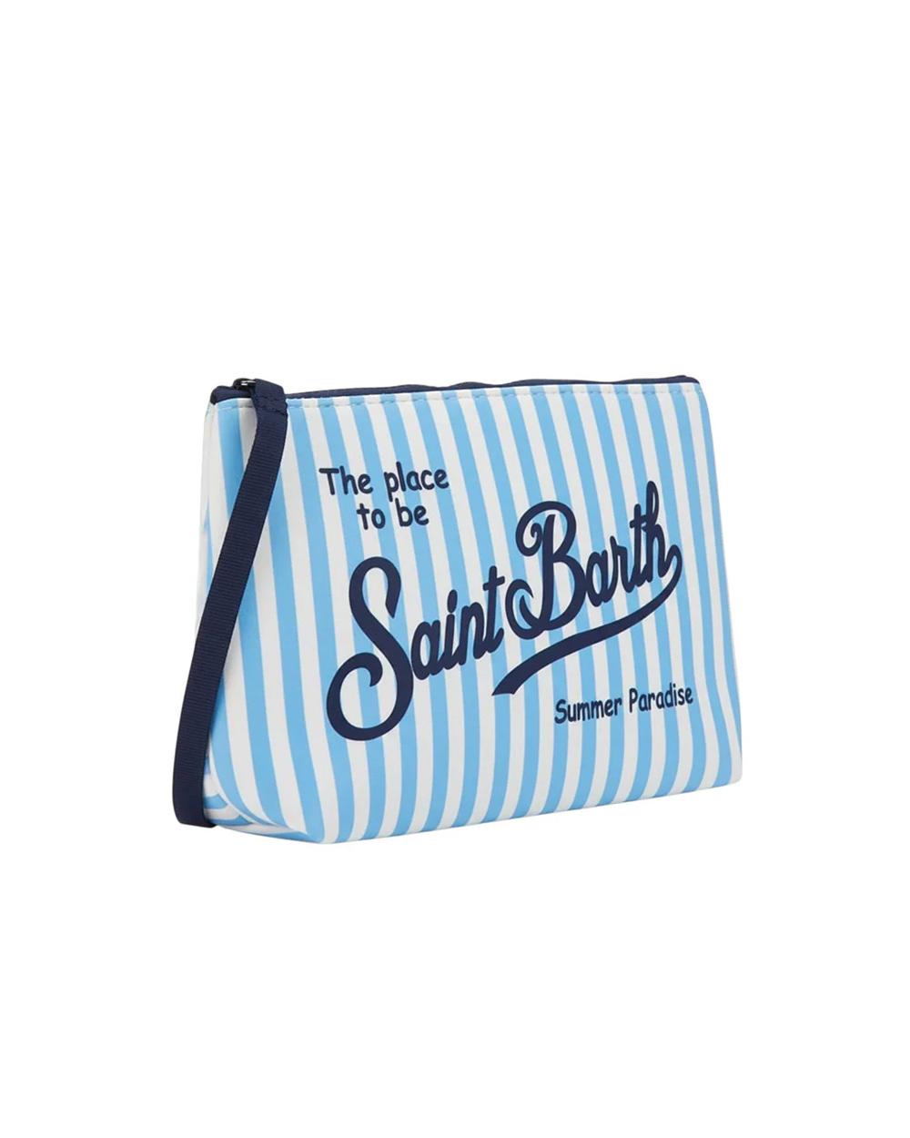MC2 SAINT BARTH Pochette MC2 SAINT BARTH uomo ALINE STRIPES ALIN00107711L Celeste ALIN00107711L 31