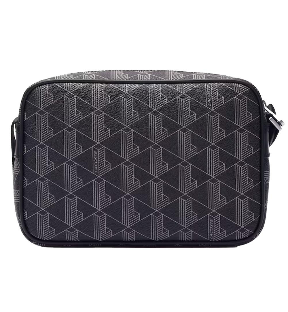 LACOSTE Borsa Lacoste uomo The Blend NH4578LX Nera tracolla scomparti ergonomici cinghia regolabile<BR/> NH4578LX H45