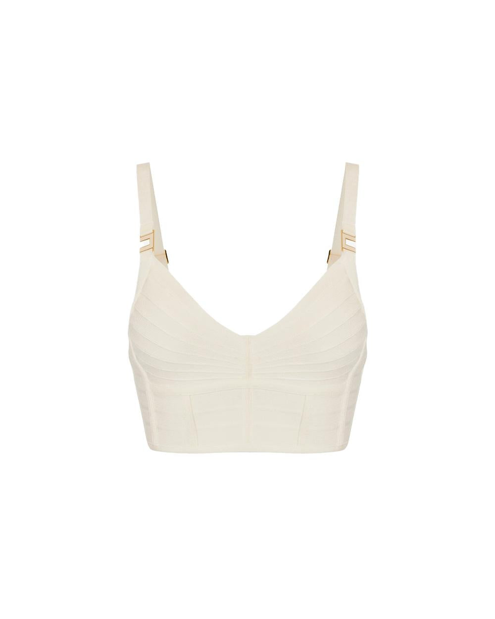 ELISABETTA FRANCHI Top ELISABETTA FRANCHI donna TK82D62E2 Avorio TK82D62E2 360