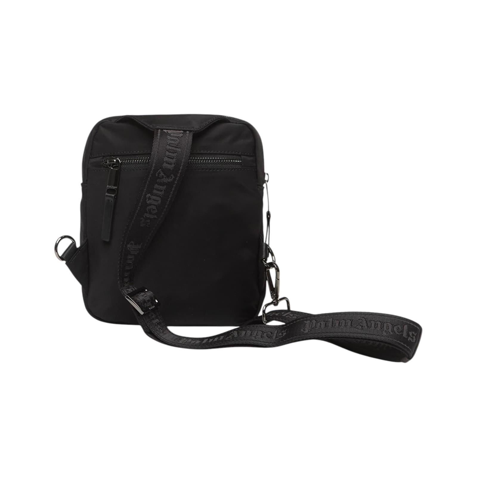 PALM ANGELS Borsa Palm Angels donna PMNQ01ES26FAB0011 003 Crossbody Bag Nero<BR/> PMNQ01ES26FAB001 1003