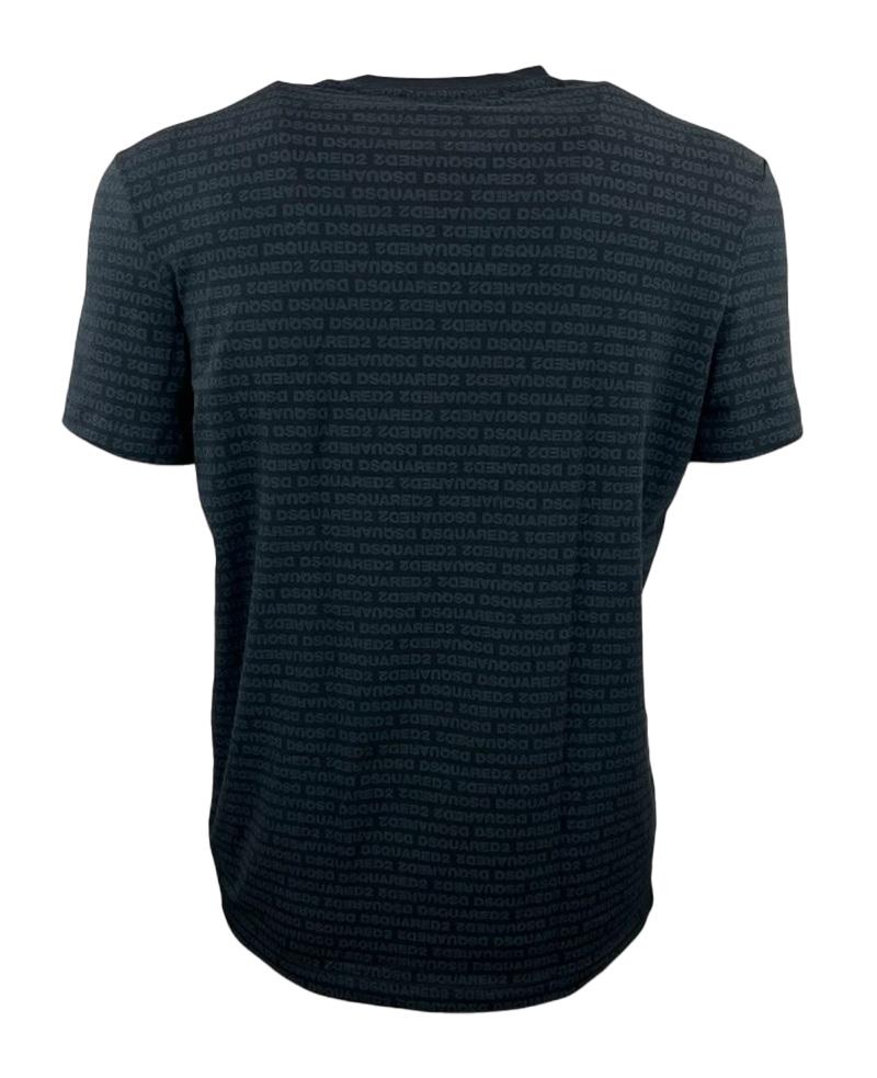 DSQUARED2 UNDERWEAR T-shirt e slip Dsquared2 Underwear D9H135510 001 nero monogramma D9H135510 001