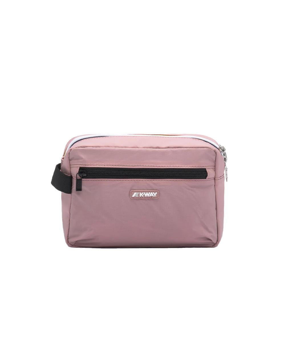 K-WAY Pochette K-WAY unisex K4127TW DEMU Rosa impermeabile idrorepellente antivento tasca K4127TW Q28
