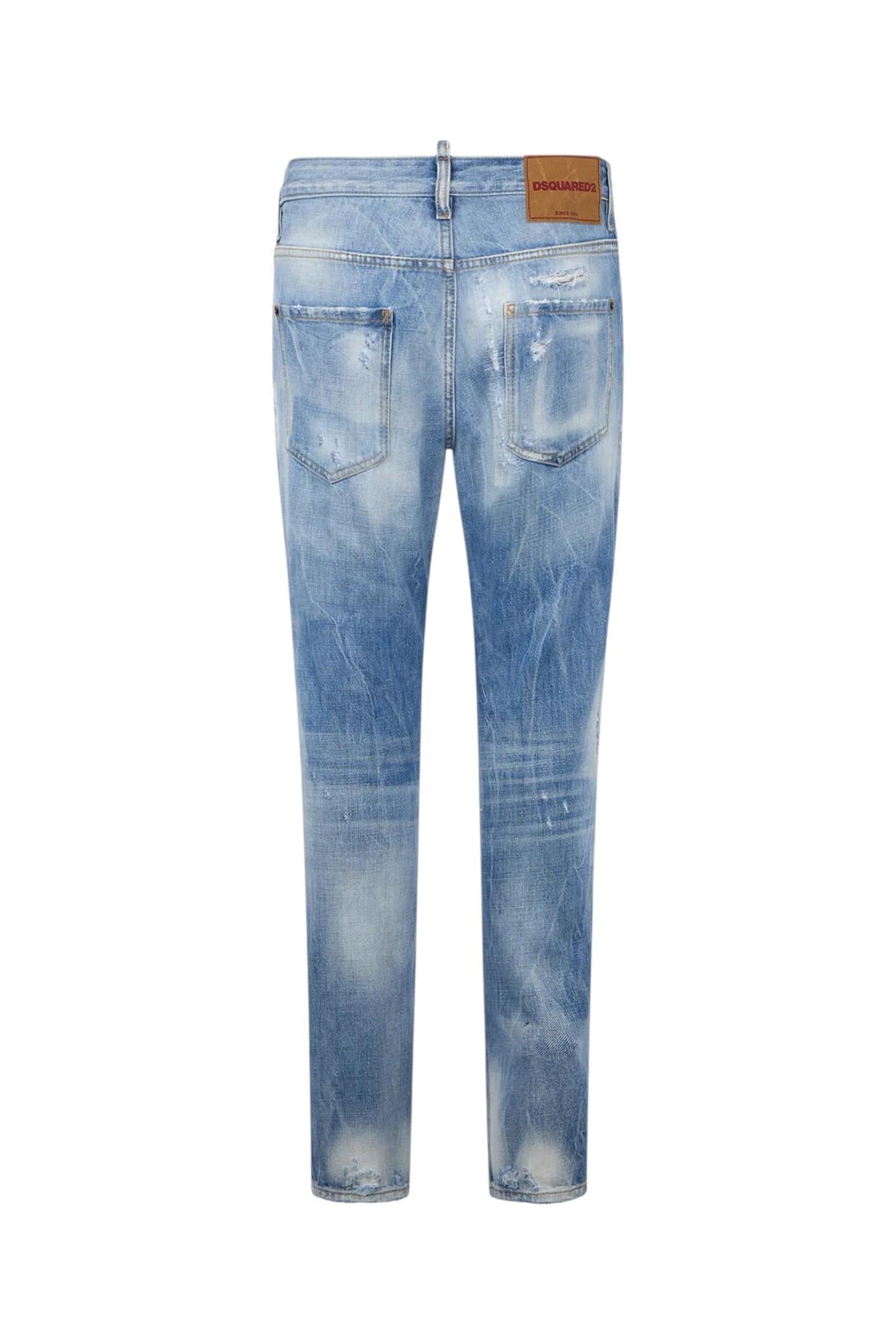 DSQUARED2 Jeans DSQUARED2 uomo S71LB1734D30038470 Denim chiaro S71LB1734D30038 470