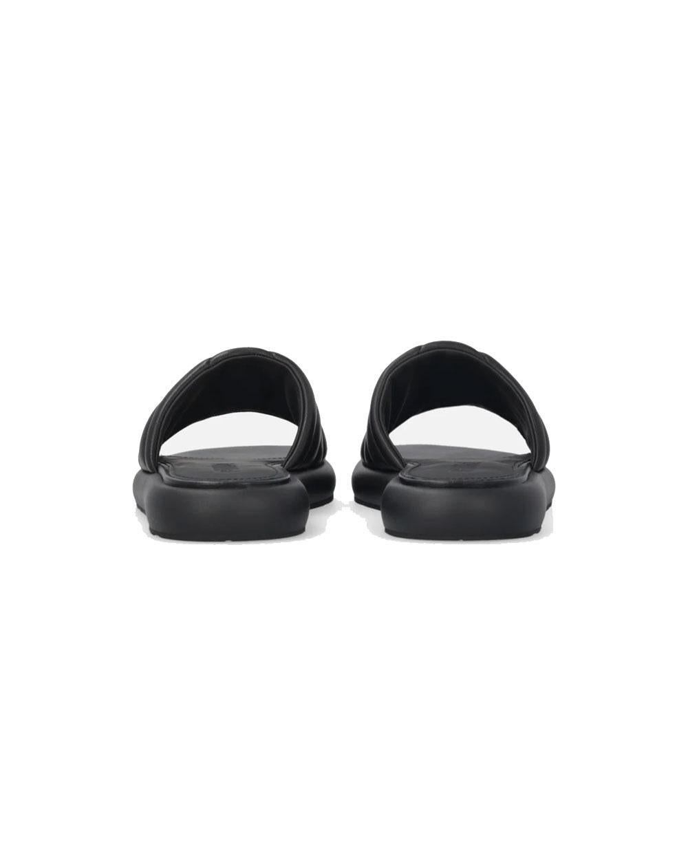PINKO Ciabatta Pinko donna SD0525P003 Fiona nera nappa trapuntata love birds SD0525P003 Z99