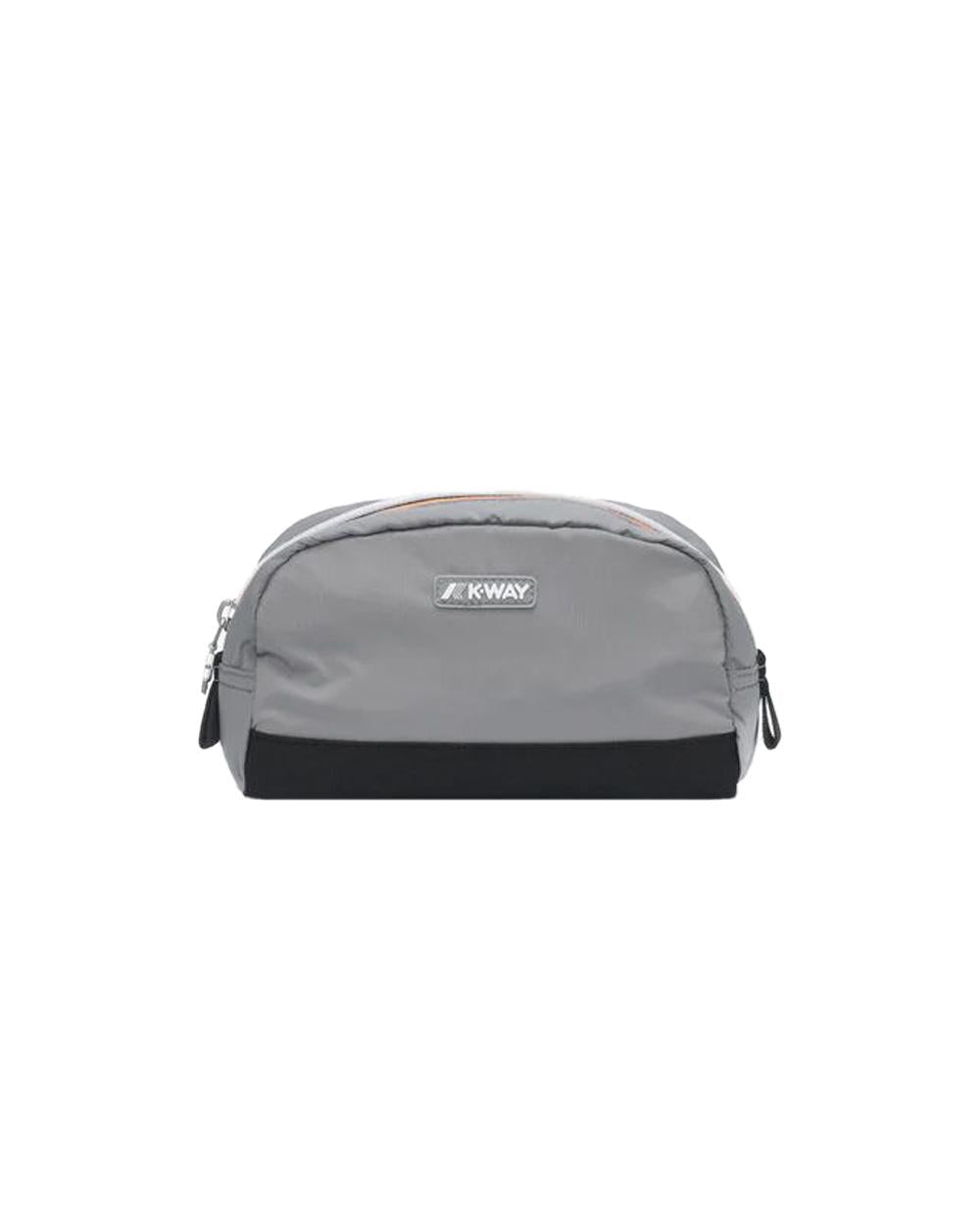 K-WAY Pochette K-WAY unisex K4133GW BLAIR Grigio tasca gros grain logo K4133GW 411