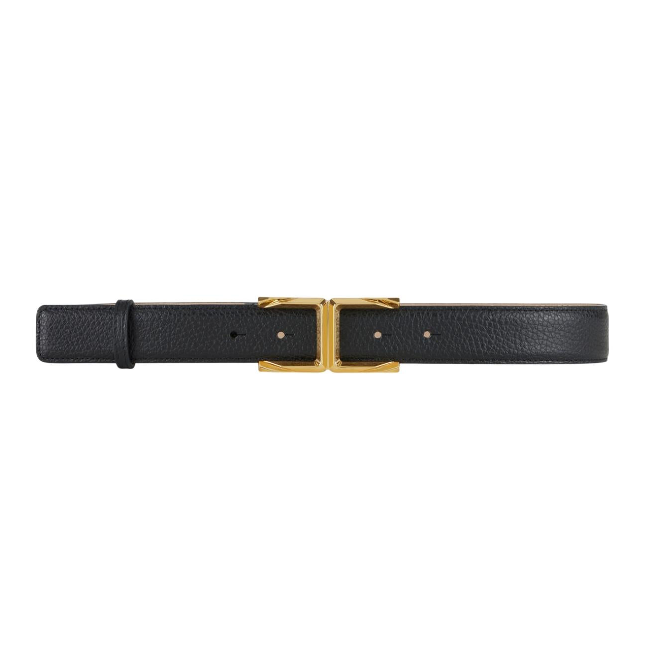 ELISABETTA FRANCHI Cintura donna Elisabetta Franchi CT88S62E2110 pelle Nero<BR/> CT88S62E2 110