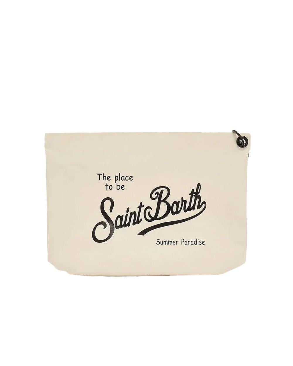 MC2 SAINT BARTH Pochette MC2 SAINT BARTH donna Aline Aqua ALI000607582L Beige ALI000607582L 0100