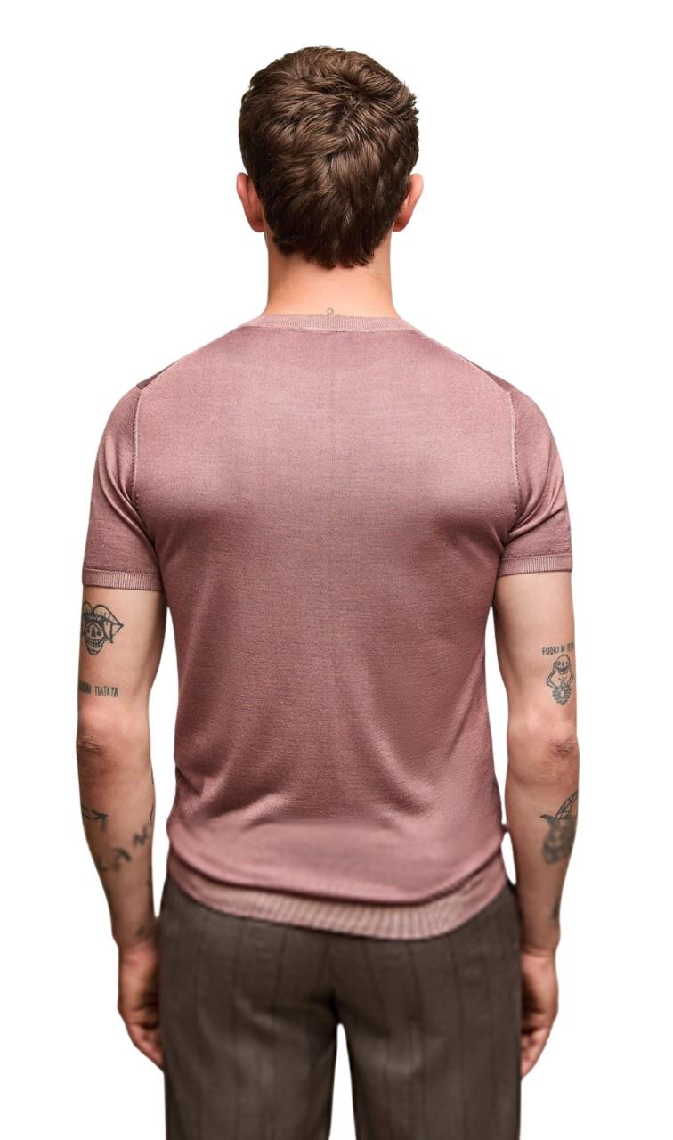 L.B.M. 1911 T- shirt L.B.M. 1911 uomo 640069016 4 seta e cashmere Cipolla <BR/> 640069016 4