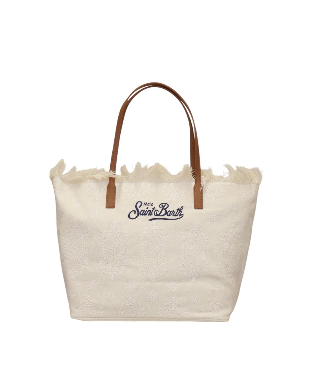 MC2 SAINT BARTH Borsa MC2 SAINT BARTH donna City Bag CBF000101034L Panna CBF000101034L 10