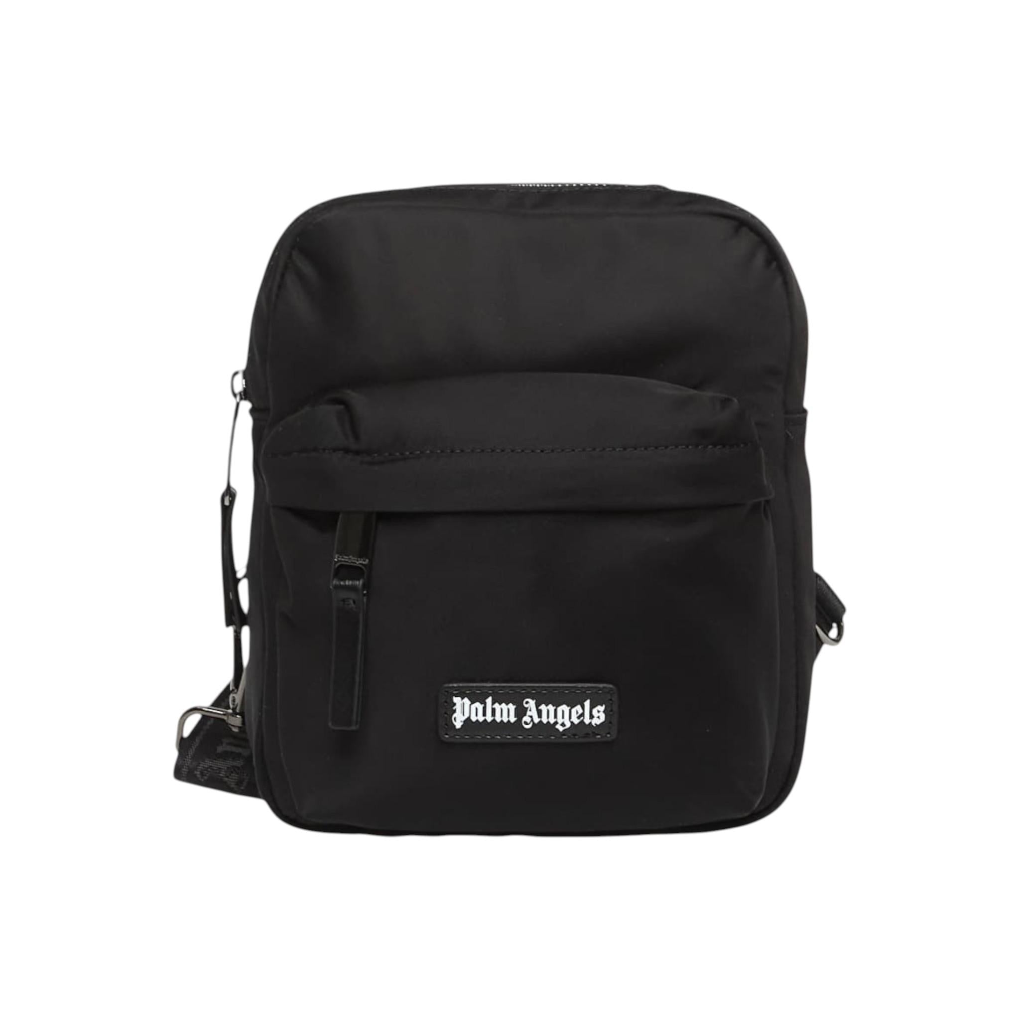 PALM ANGELS Borsa Palm Angels donna PMNQ01ES26FAB0011 003 Crossbody Bag Nero<BR/> PMNQ01ES26FAB001 1003