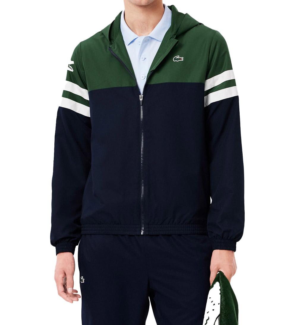 LACOSTE Giubbino Lacoste uomo BH4776YUN Verde Blu BH4776 YUN