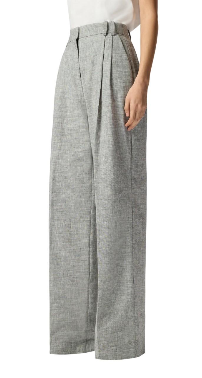 PINKO Pantalone Pinko donna 106918A3AS ZZ2 Brescello fiammati Grigio<BR/> 106918A3AS ZZ2