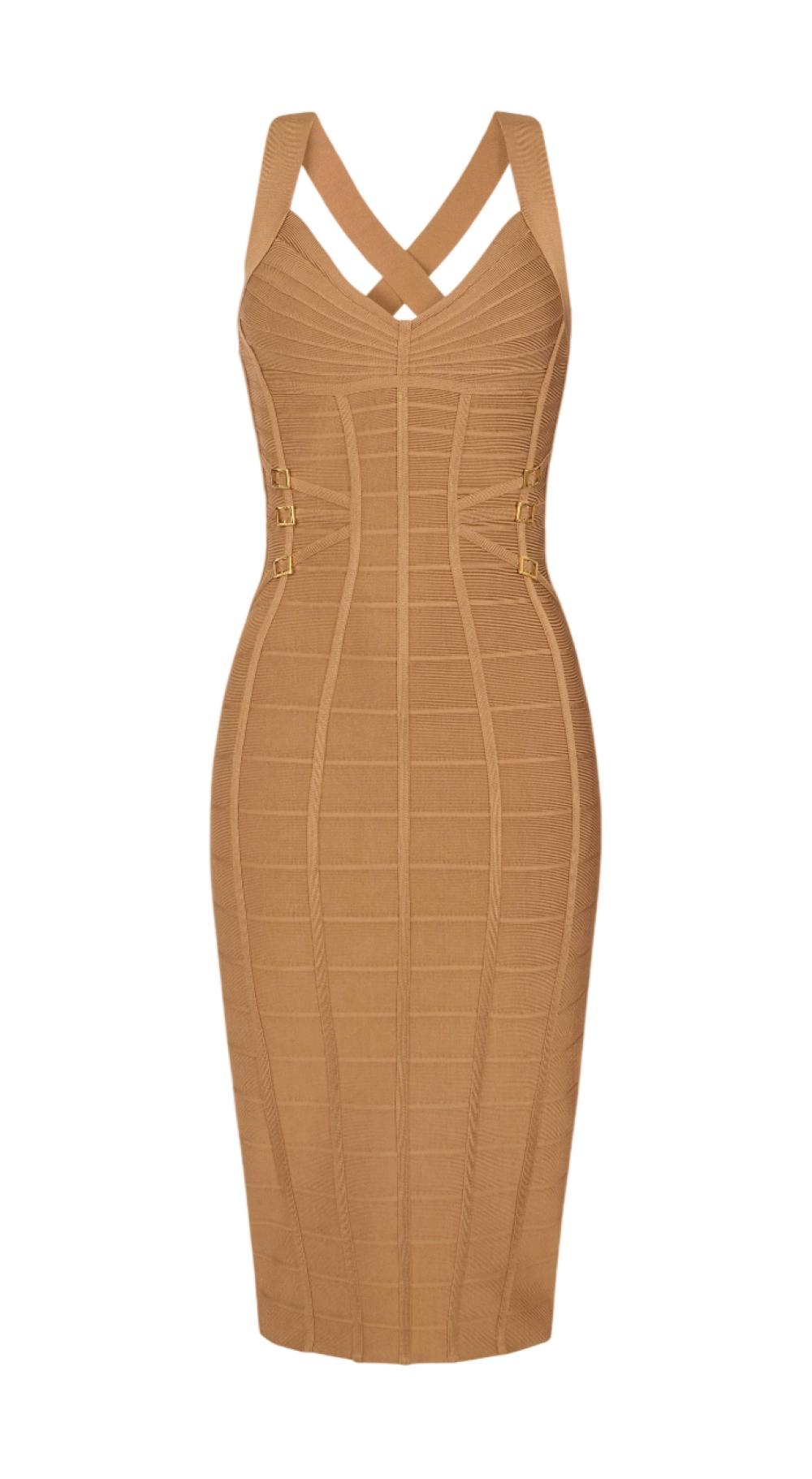 ELISABETTA FRANCHI Abito Elisabetta Franchi donna AM24D62E2AI6 The Club Daino<BR/> AM24D62E2 AI6