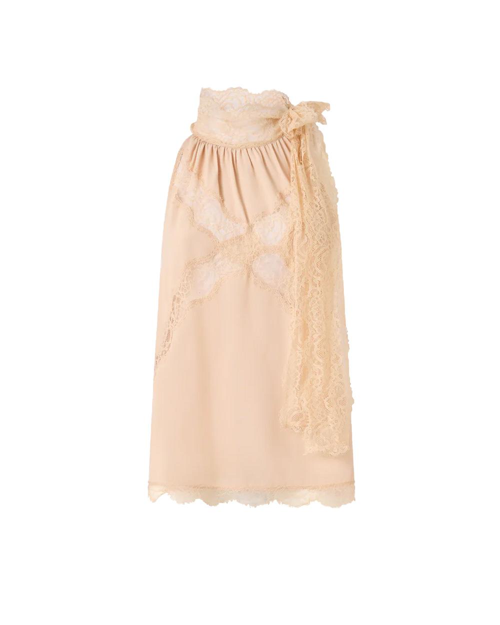 PINKO Top PINKO donna 106263A32Y Pesca scollo americana pizzo linea fluida 106263A32Y Q35