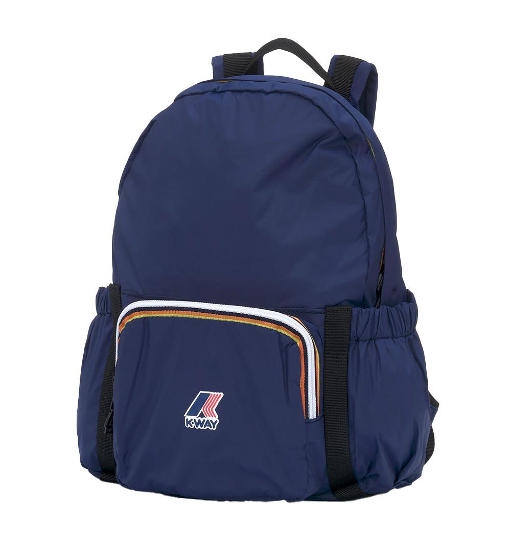 K-WAY Zaino K-Way Michelet K61415W Blu unisex impermeabile idrorepellente antivento tasche K61415W 867