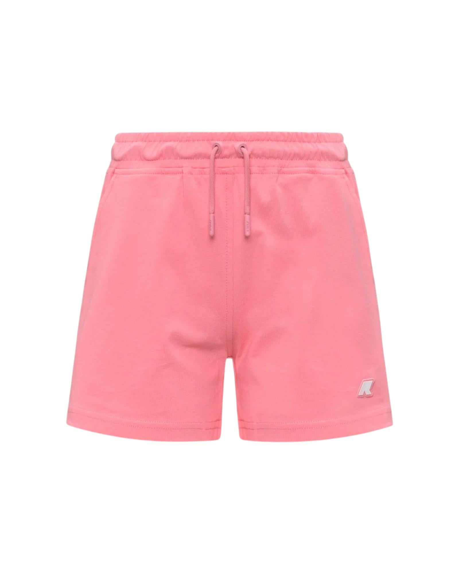 K-WAY Bermuda K-WAY bambina K4141HW Q28 Pink Geranium Rosa K4141HW Q28