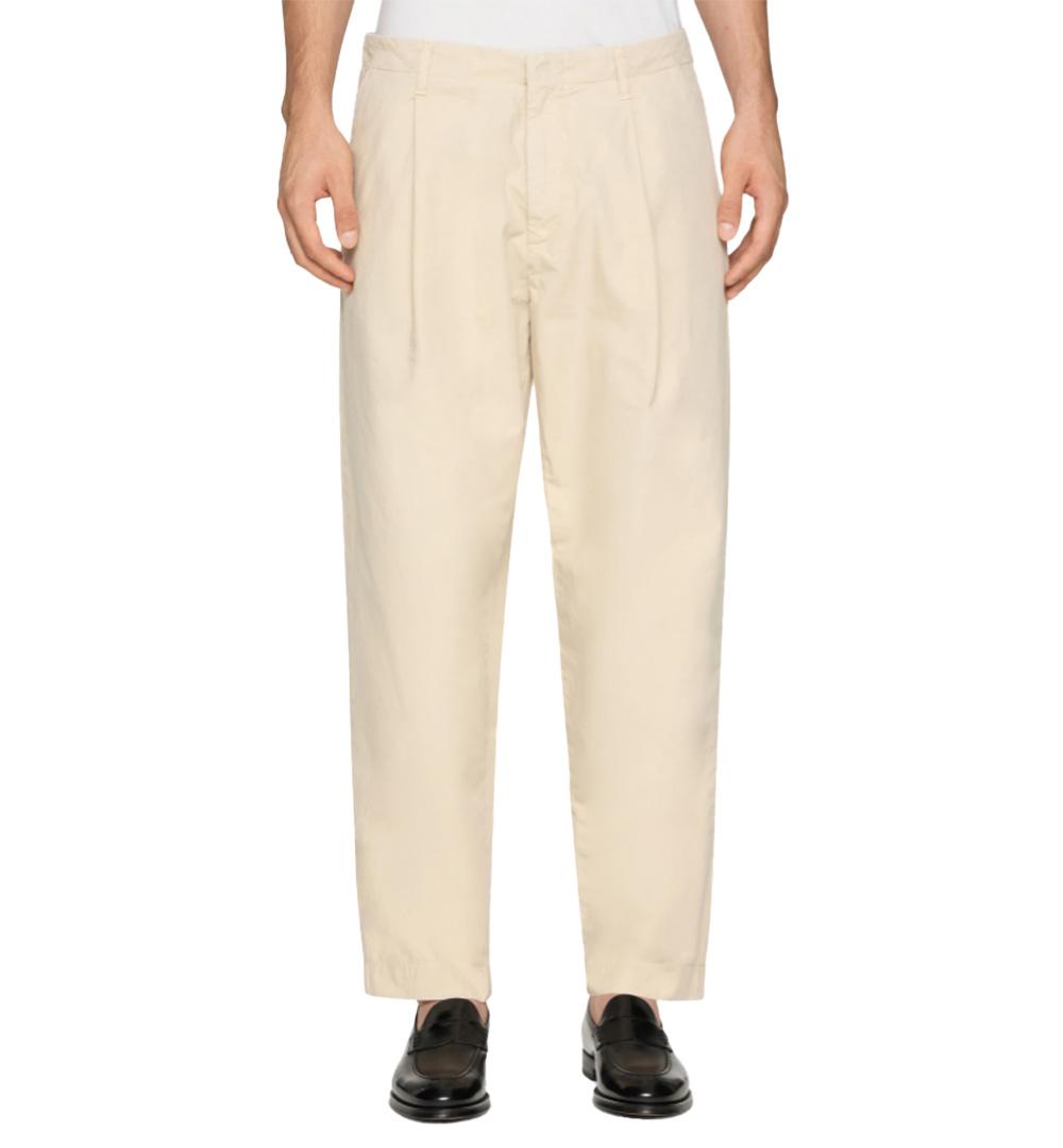 DONDUP Pantalone Dondup Miles uomo UP669CFK18U Beige pinces chino logo UP669CFK18U 004