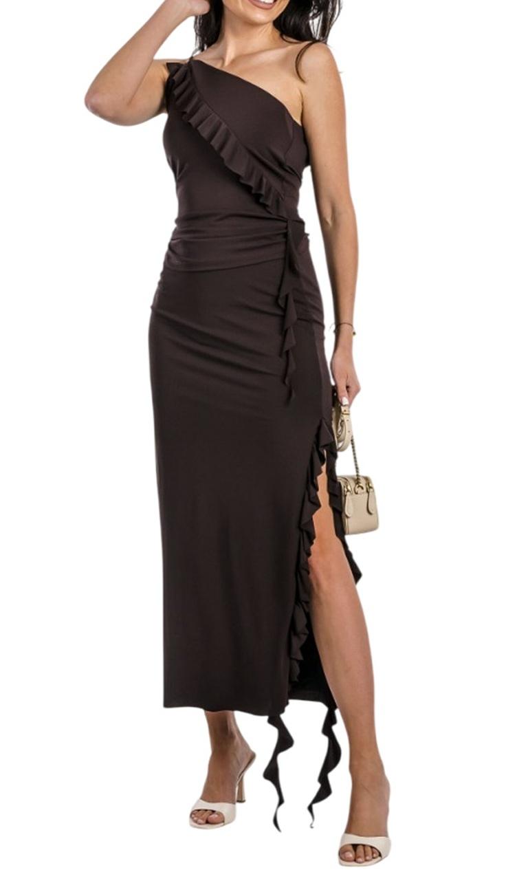 PINKO Gonna Pinko donna 106855A3BC I91 Daisy a tubino midi Testa di Moro<BR/> 106556A35E M28