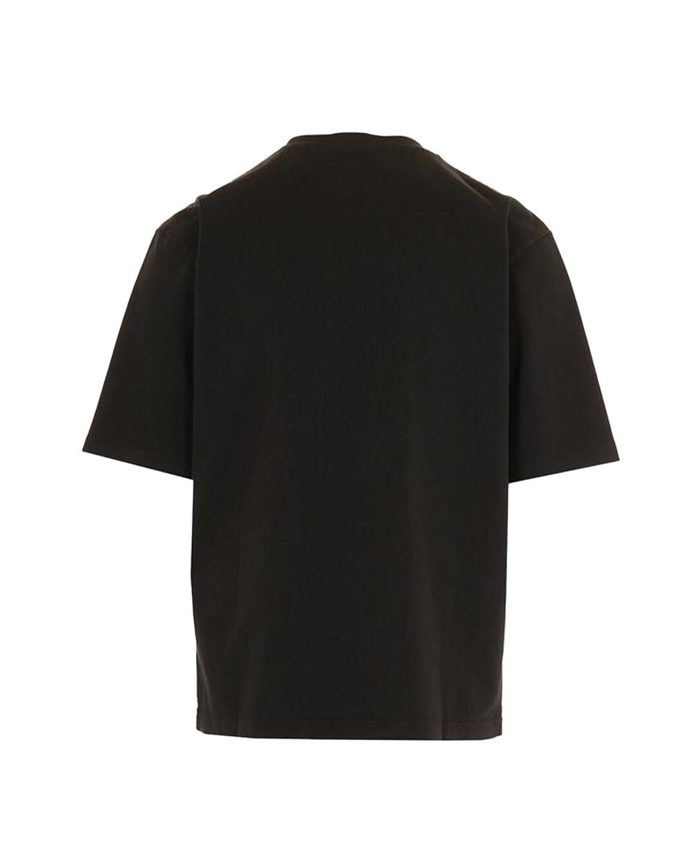 DSQUARED2 T-shirt DSQUARED2 uomo S74GD1457S24583 Nera cotone girocollo tinta unita S74GD1457S24583 900