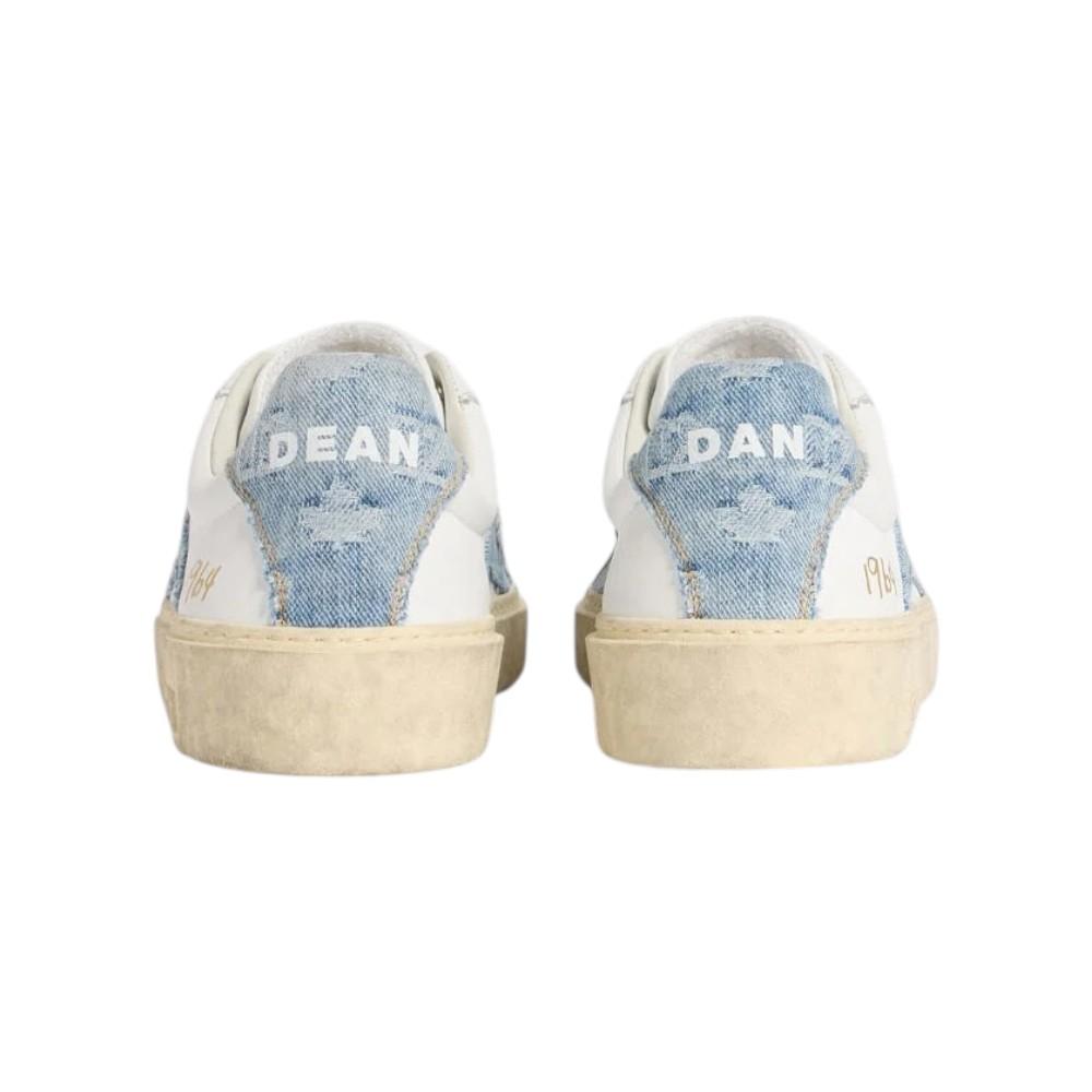 DSQUARED2 Sneakers DSQUARED2 uomo SNM047111508754M4238 Denim Bianco SNM047111508754 M4238