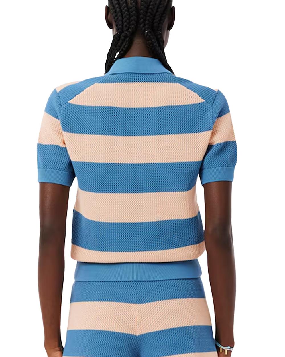 LACOSTE Maglia LACOSTE donna AF9847 Blu<BR/> AF9847 4IP