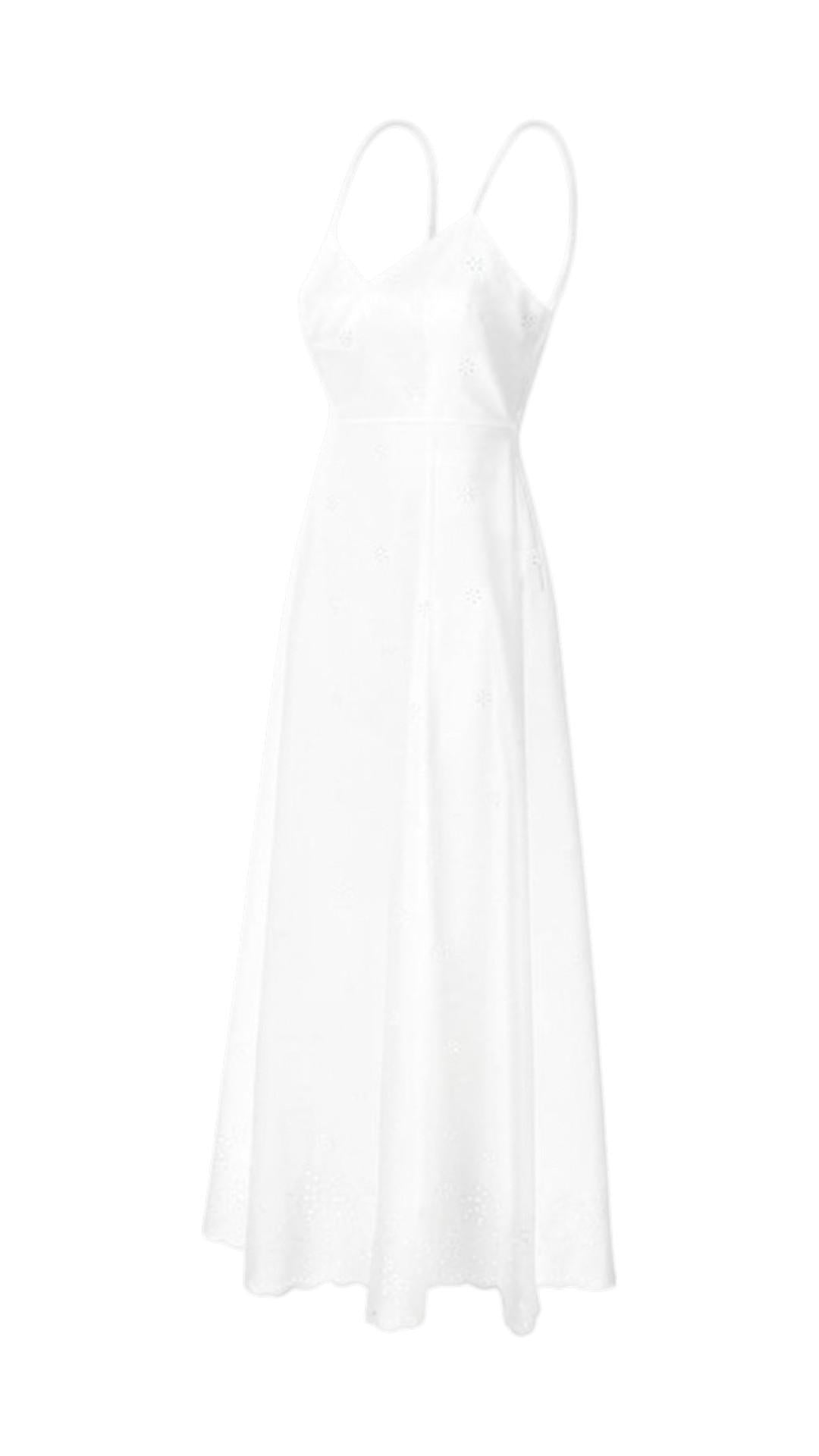MC2 SAINT BARTH Abito MC2 SAINT BARTH donna GUA0001 00483L 01 Giuni Guadalupe in pizzo Sangallo Bianco<BR/> GUA000100483L 01