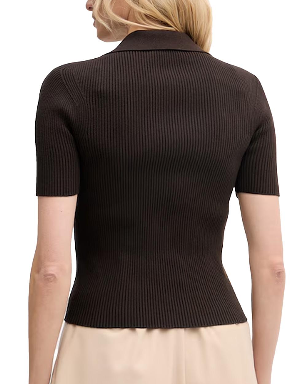 LACOSTE Maglia LACOSTE donna AF9874 Marrone AF9874 3LA