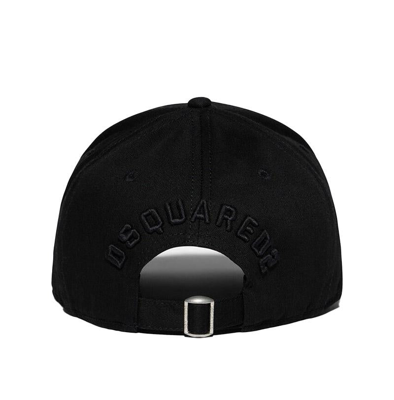 DSQUARED2 Cappello Dsquared2 uomo BCM400105C00001M084 nero icon ricamato nero BCM400105C00001 M084