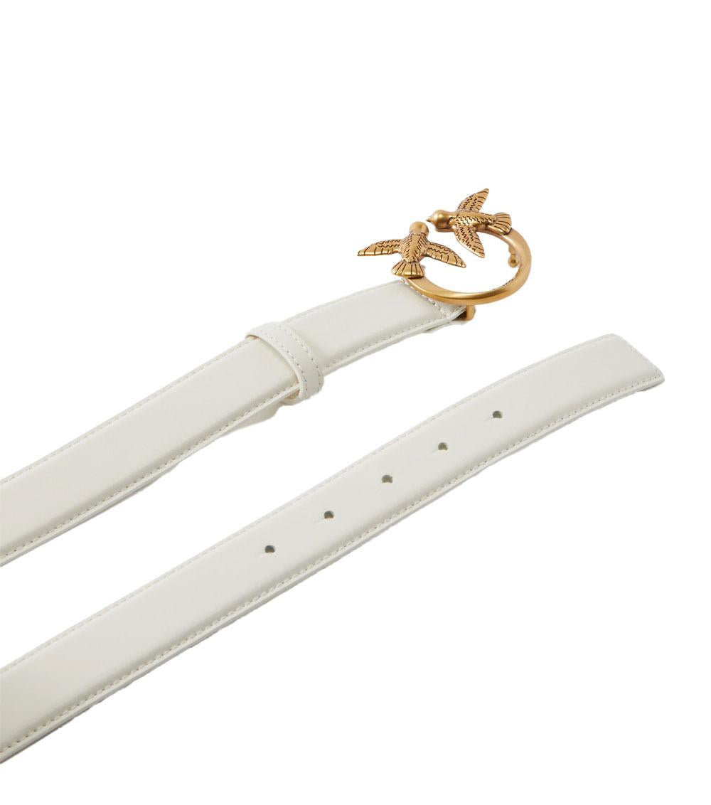 PINKO Cintura Pinko donna 100125A0F1 Love Birds bianca 100125A0F1 Z14Q