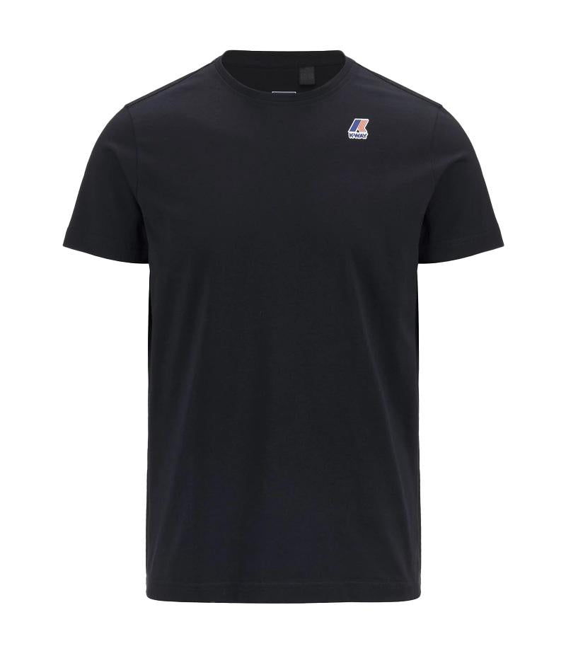 K-WAY T-shirt K-way uomo K007JE0 K89 blu EDWARD K007JE0 K89