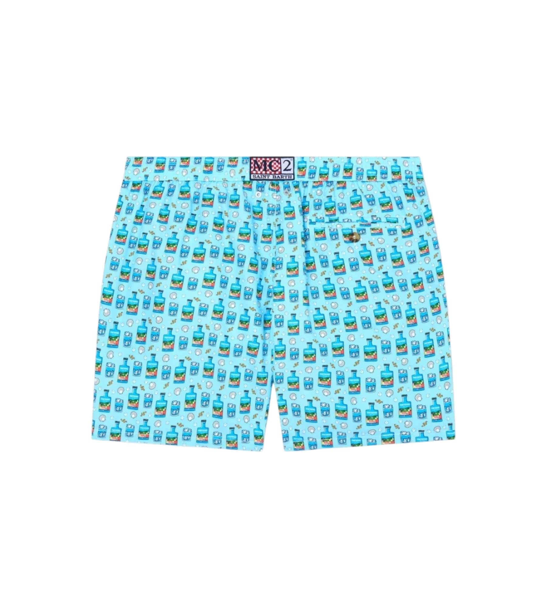 MC2 SAINT BARTH Costume mare MC2 SAINT BARTH uomo LIG0003 08473L 31 Celeste LIG000308473L 31