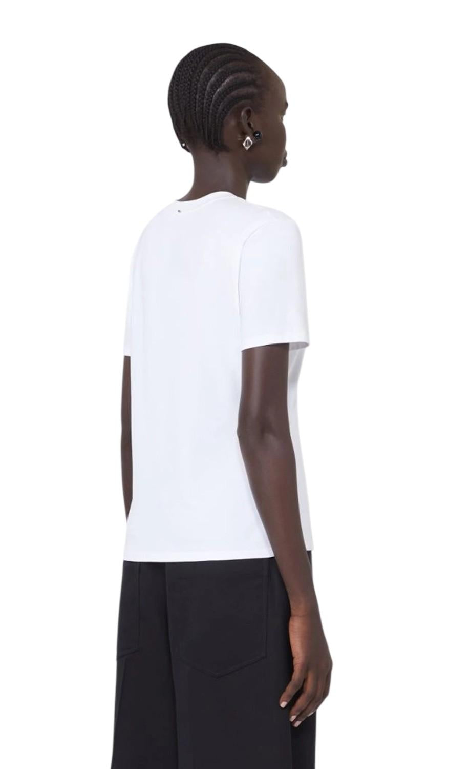 SPORTMAX T-shirt Sportmax 2612971012600 001 Afa Bianco<BR/> 2612971012600 001