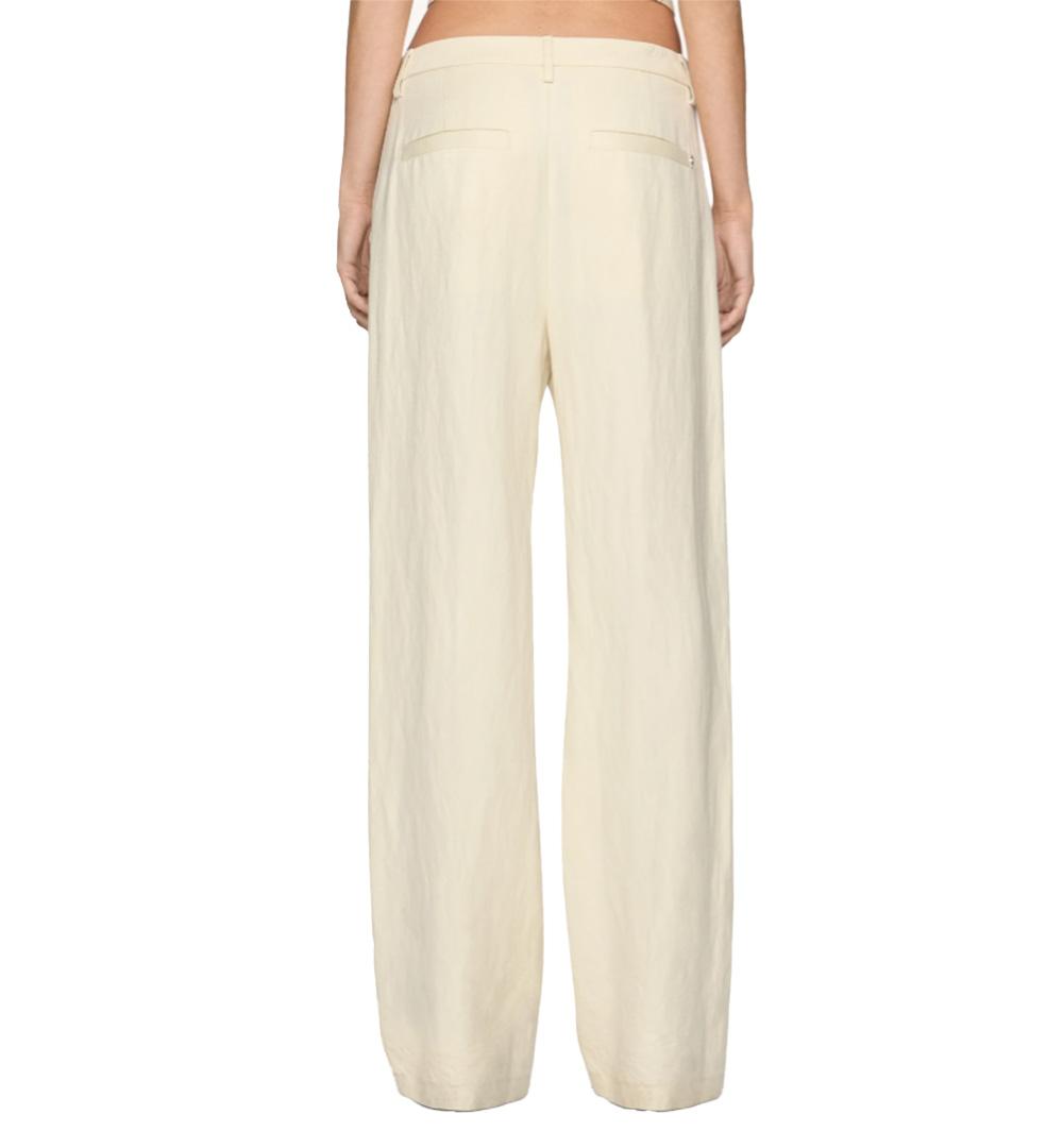 DONDUP Pantalone Dondup Reina donna DP789IF0041D XXX Beige wide leg chino twill DP789IF0041D XXX 004