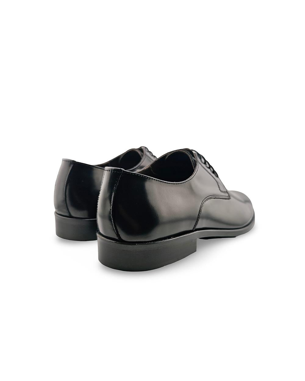 DANIELE ALESSANDRINI Scarpe DANIELE ALESSANDRINI uomo DUF0001 Nere derby pelle punta arrotondata lacci sottili DUF0001 9000