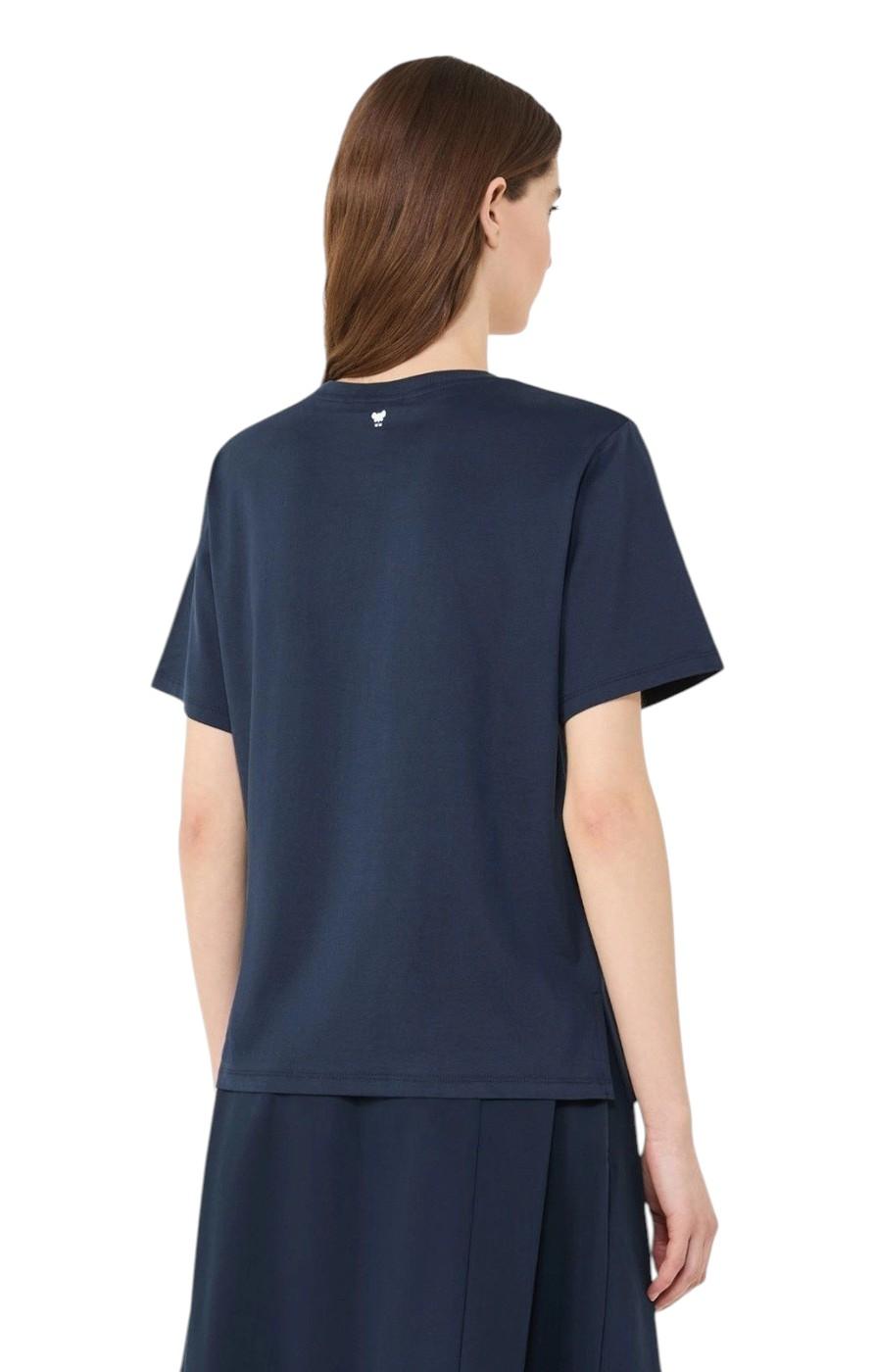 WEEKEND T-shirt Weekend donna 2615971051600 007 Tenue con motivo grafico Blu 2615971051600 007