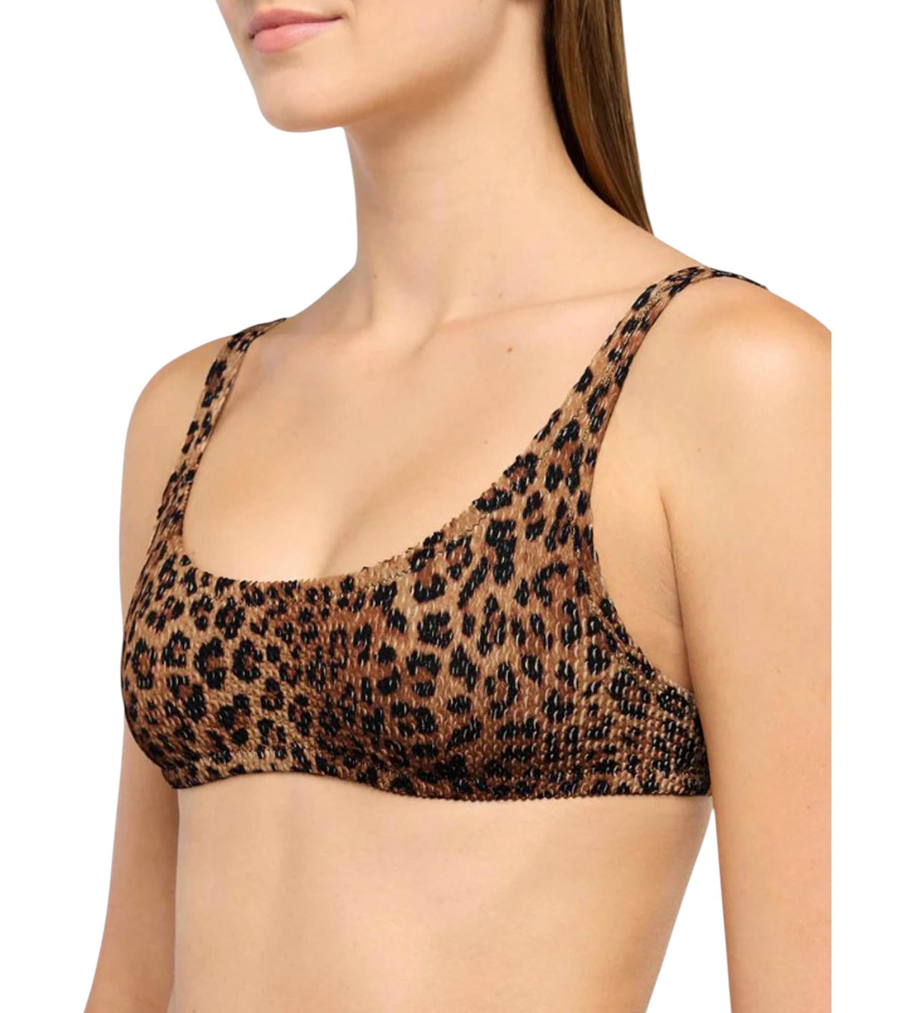 MC2 SAINT BARTH Bikini top MC2 SAINT BARTH donna NAI0010 08639L Marrone Leopardato NAI000900048L 18
