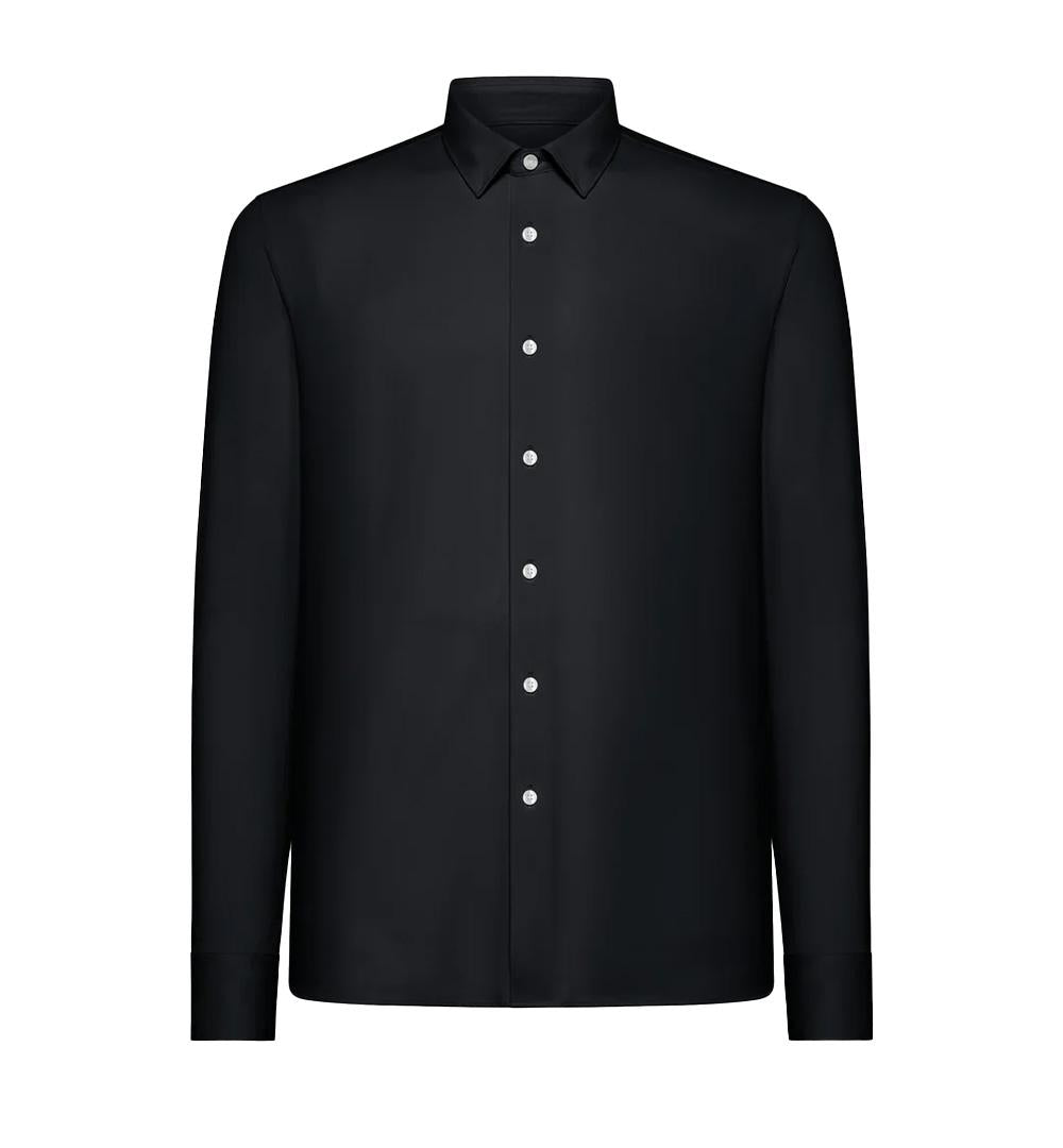 RRD Camicia Rrd Oxford Open Shirt uomo 25252 Blu scuro slim traspirante colletto antipiega 25252 60