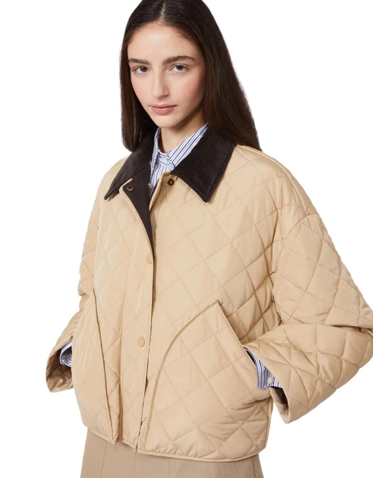 WEEKEND Giacca Weekend donna 2615481031600 009 Kaki imbottita antigoccia Beige<BR/> 2615481031600 009