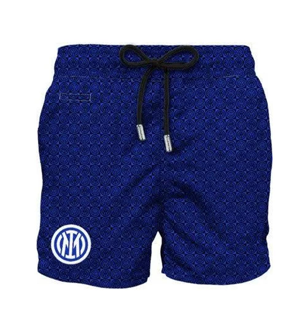 MC2 SAINT BARTH Costume uomo Lighting Micro MC2 Saint Barth 06921H Blu inter pattern poliestere coulisse patch logo LIGHTINGMICRO06921H 0017