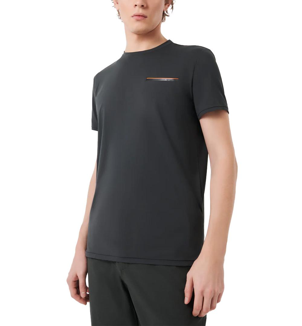 RRD T-shirt Rrd Oxford Pocket Shirty uomo 25212 Verde poliammide monocroma fit leggero<BR/> 25212 20