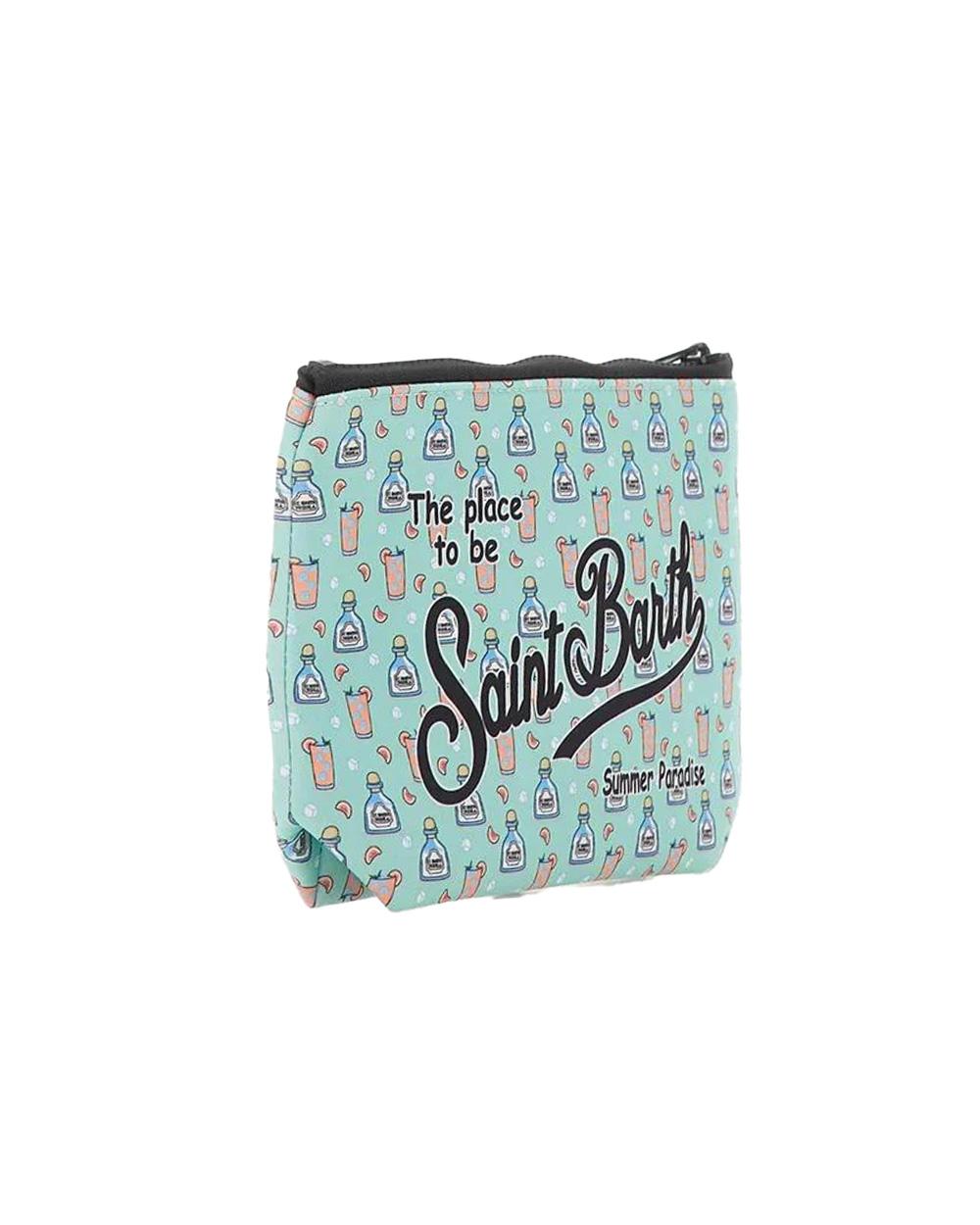MC2 SAINT BARTH Pochette MC2 SAINT BARTH uomo ALINE ALIN00100069L Verde stampa paloma logo ALIN00100069L 53