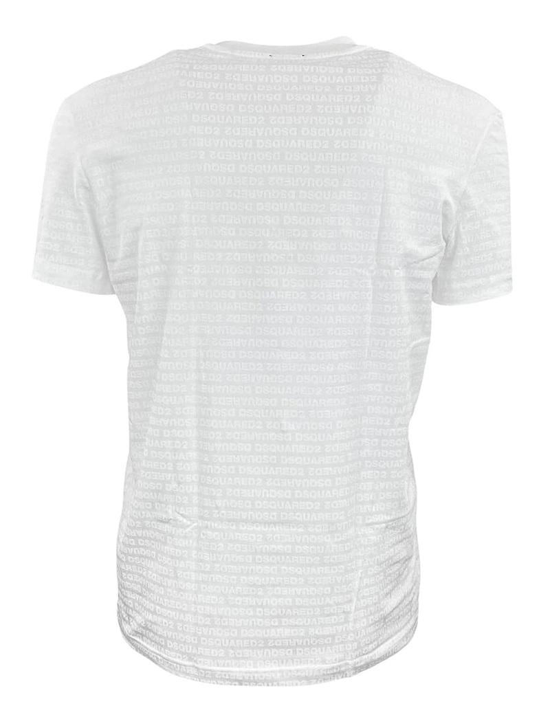 DSQUARED2 UNDERWEAR T-shirt e slip Dsquared2 Underwear D9H135510 100 bianco monogramma D9H135510 100