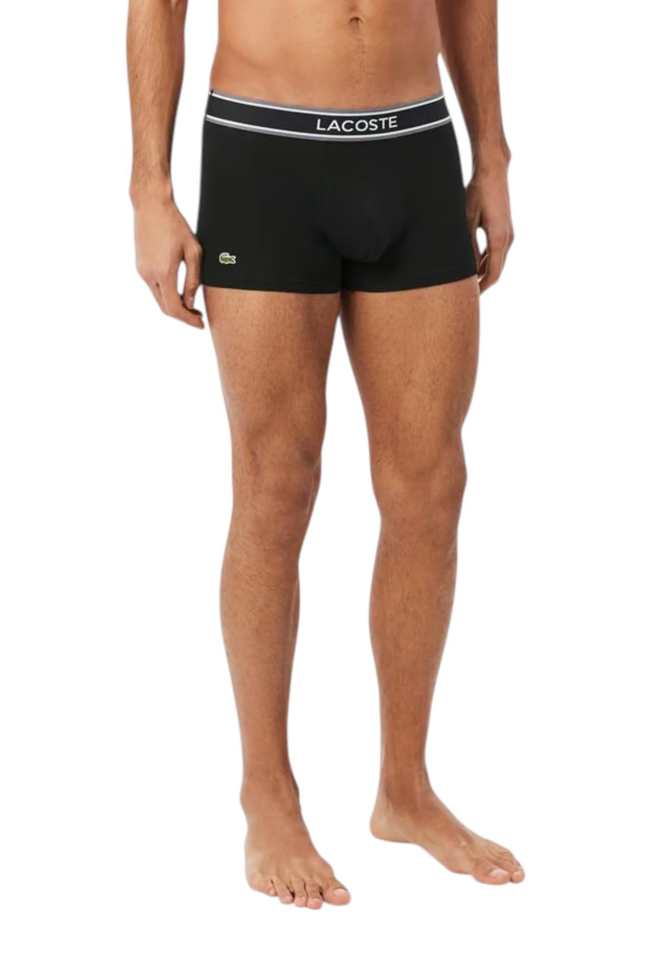 LACOSTE Boxer LACOSTE uomo 5H4970 031 Tripack Nero 5H4970 031