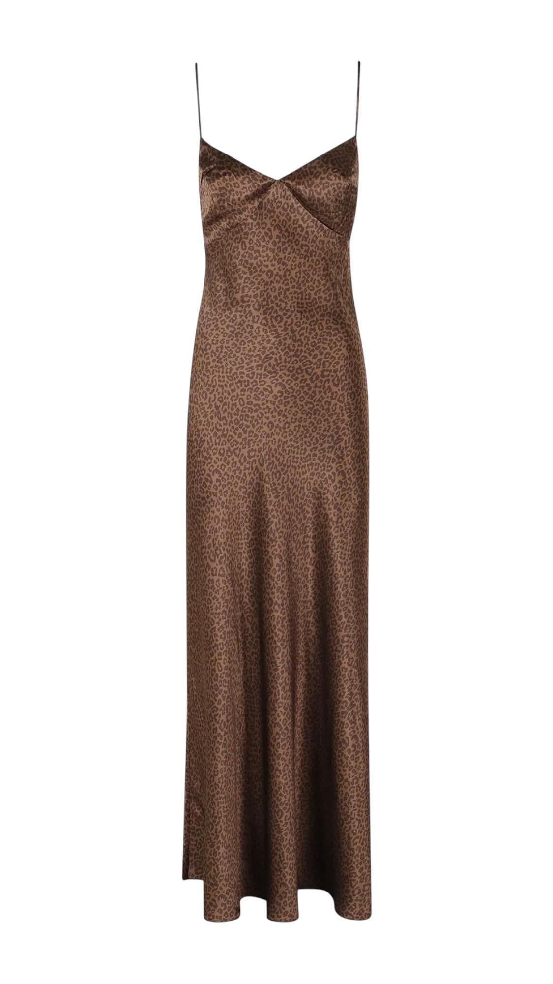 MC2 SAINT BARTH Abito MC2 SAINT BARTH donna RAV001 08276L 18 Ravel Silk Pastel Leopard Marrone<BR/> RAV00108276L 18